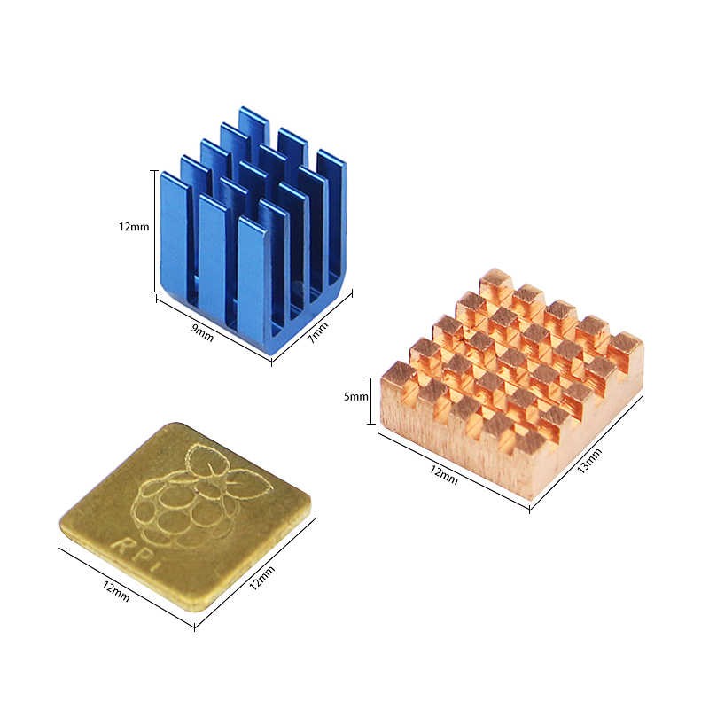 Jual Heatsink Gold + Blue di Denpasar Bali