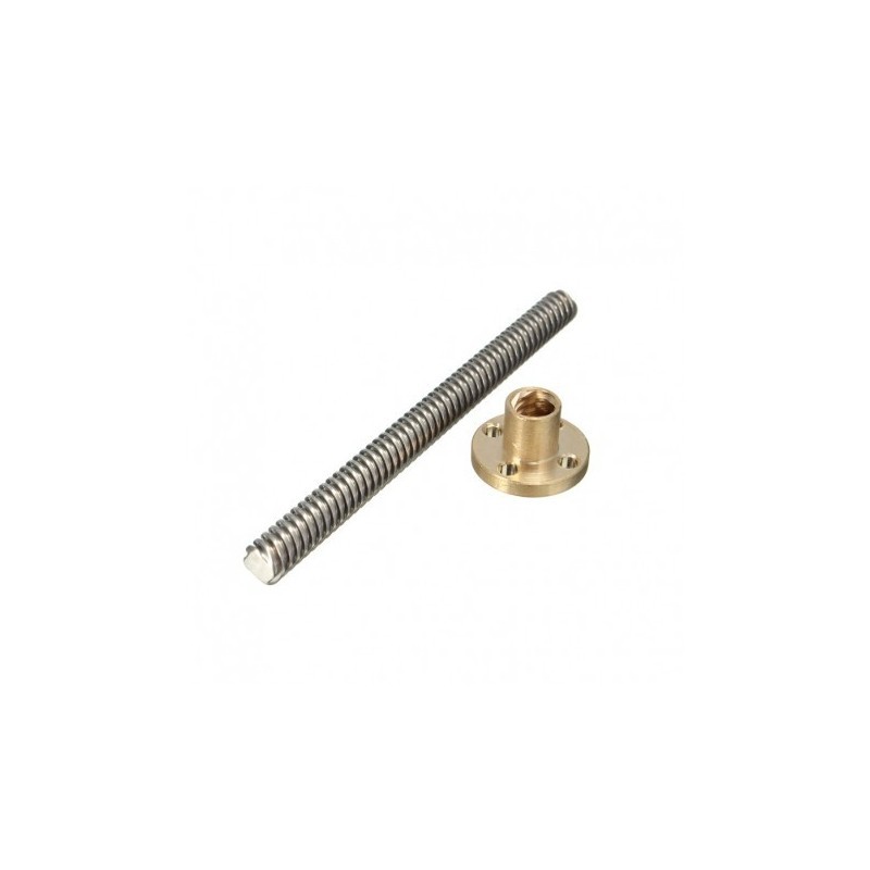 Jual Threaded Rod 35 cm + Mur di Denpasar Bali