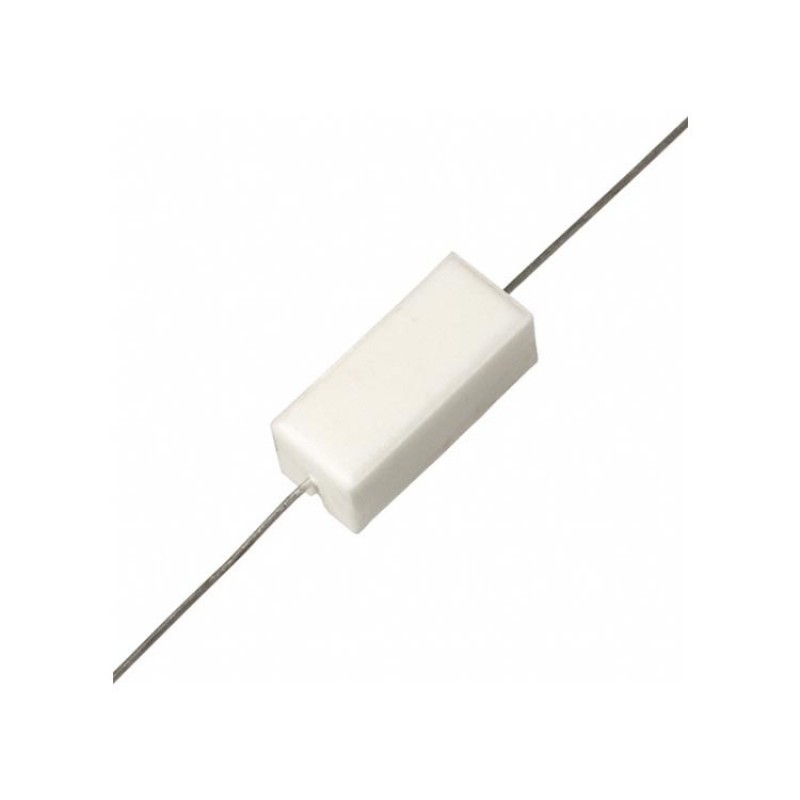 Jual Komponen Elektronika - Resistor Cement 5W 27K Ω  Di Denpasar Bali