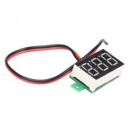 Jual Volt Meter DC 2 Wire 0.28” 0-100V di Denpasar Bali