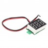Jual Volt Meter DC 2 Wire 0.28” 0-100V di Denpasar Bali