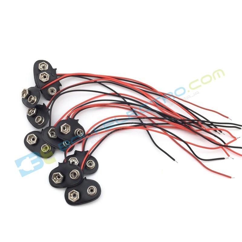 Jual Battery Clip 9V di Denpasar Bali