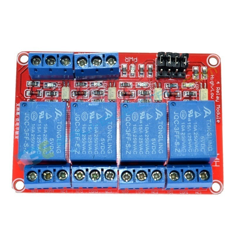 Jual Relay Module 5V 4 Ch di Denpasar Bali