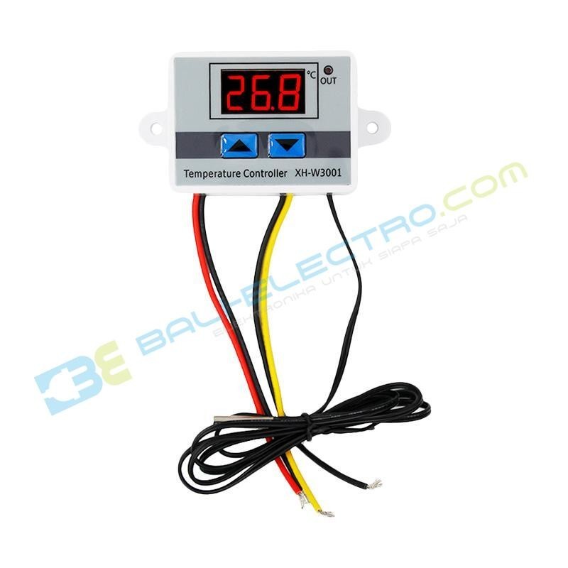 Jual XH-W3001 Digital Thermostat 12V di Denpasar Bali