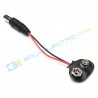 Jual Battery Clip 9V + Jack di Denpasar Bali
