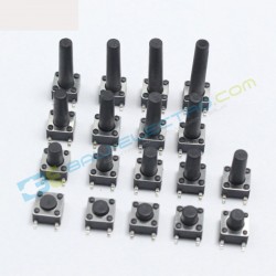 Bali Electro - Jual Tact Switch 4 Pin (6x6x8mm) x2 di Denpasar - Bali