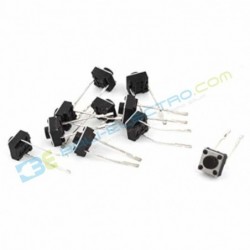 Jual Tact Switch 2 Pin (6x6x6mm) di Denpasar Bali