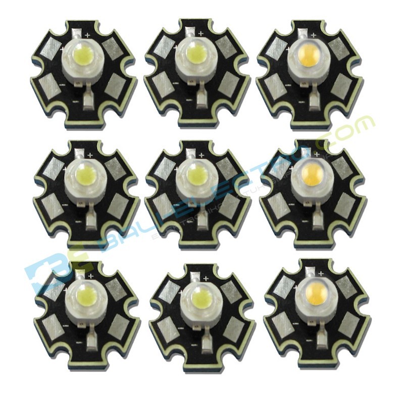 Jual Power LED Bead + Base Biru di Denpasar Bali