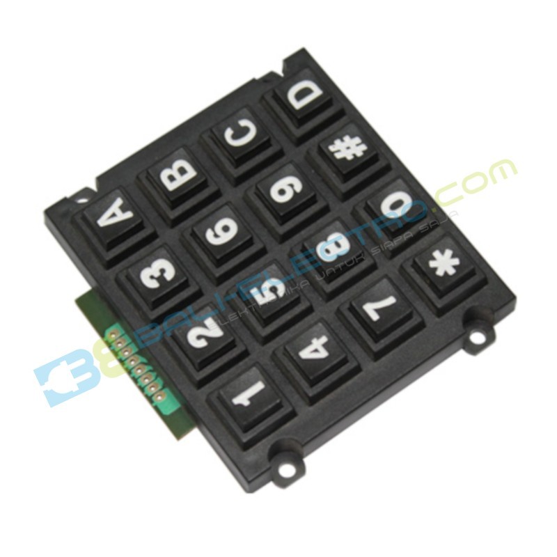 Jual Keyboard Button Matrix 4x4 di Denpasar Bali