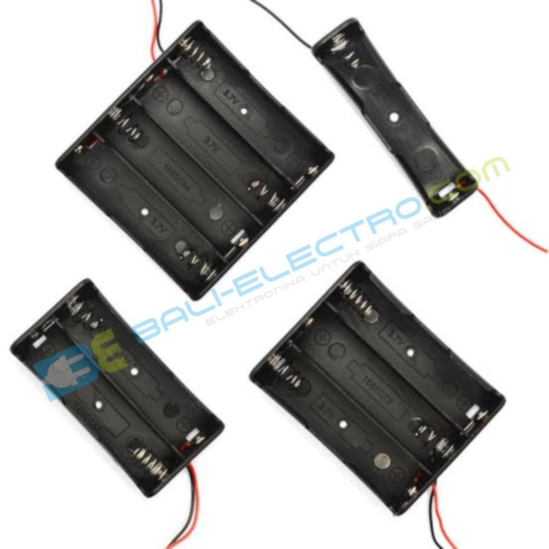 Jual Battrey Holder 4x 18650 di Denpasar Bali