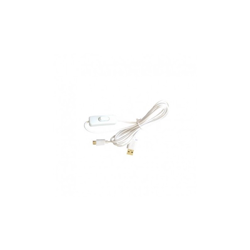 Bali Electro - Jual Kabel Charger USB + Saklar (Putih) di Denpasar - Bali