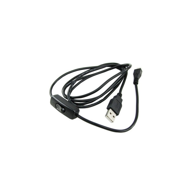 Bali Electro - Jual Kabel Charger USB + Saklar (Hitam) di Denpasar - Bali