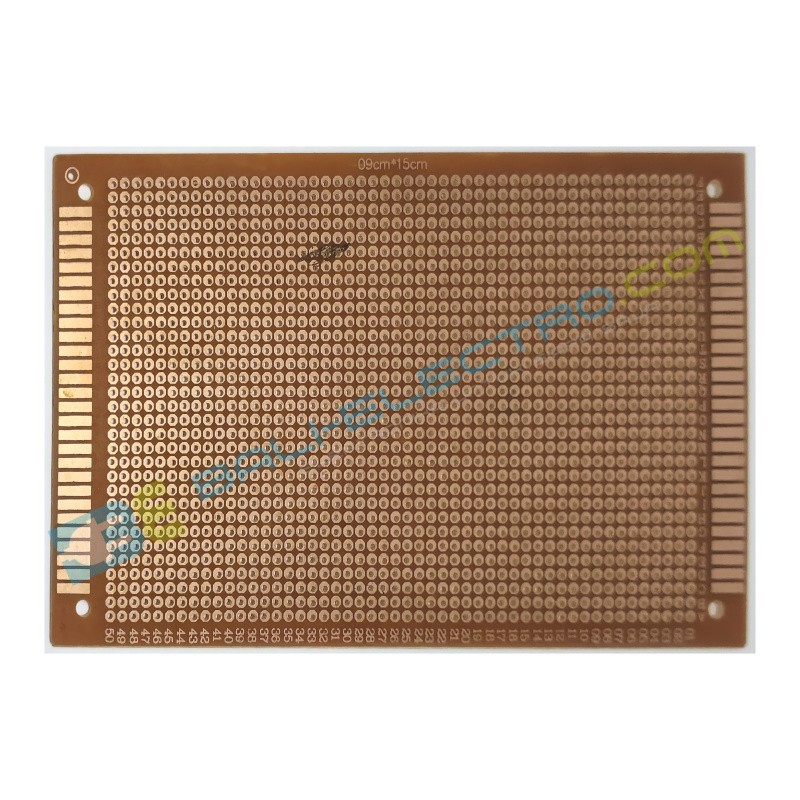 Jual PCB Coklat Lubang 9x15 cm di Denpasar Bali