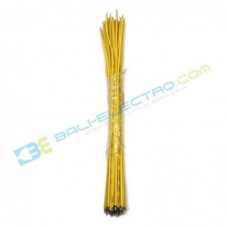 Jual Kabel 24AWG 15CM – Kuning di Denpasar Bali
