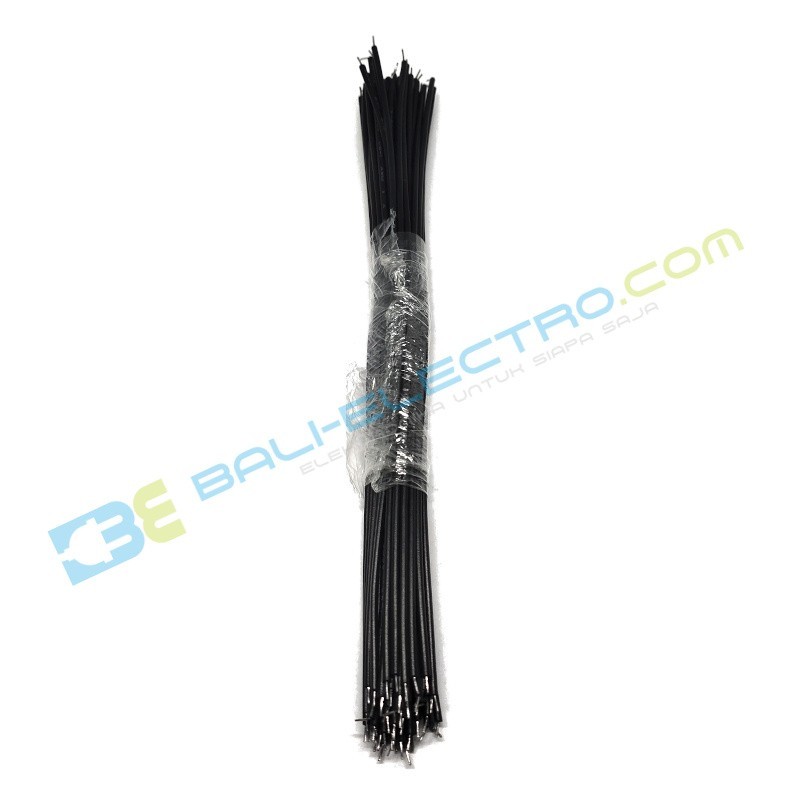 Jual Kabel 24AWG 15CM – Hitam di Denpasar Bali