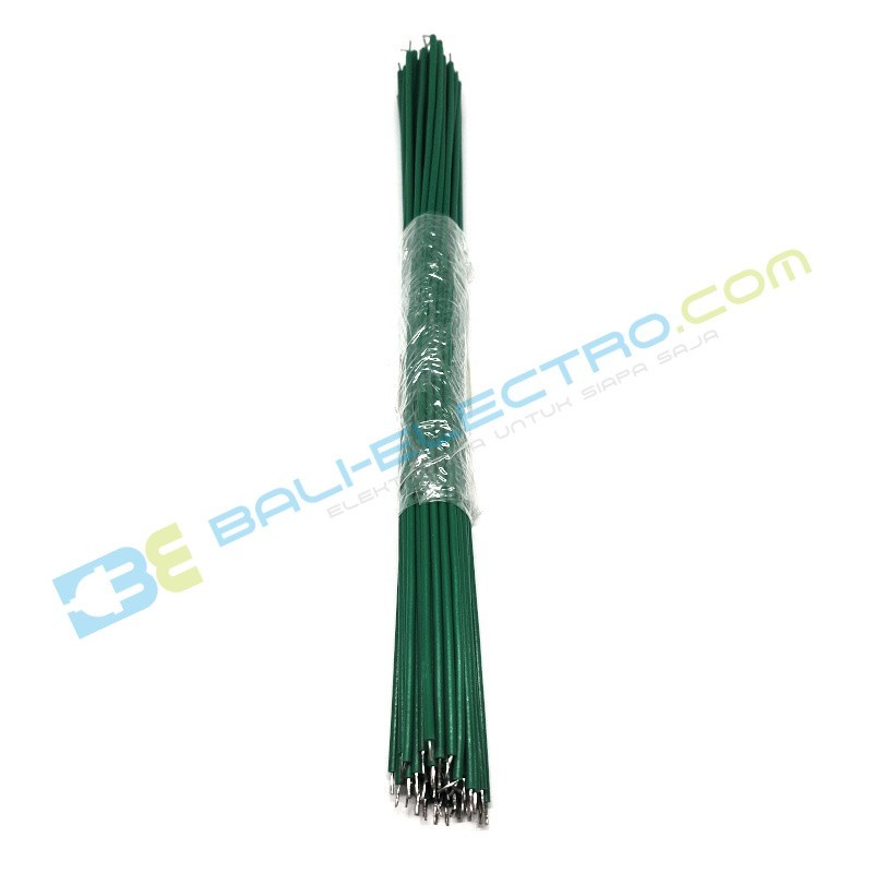 Jual Kabel 24AWG 15CM – Hijau di Denpasar Bali