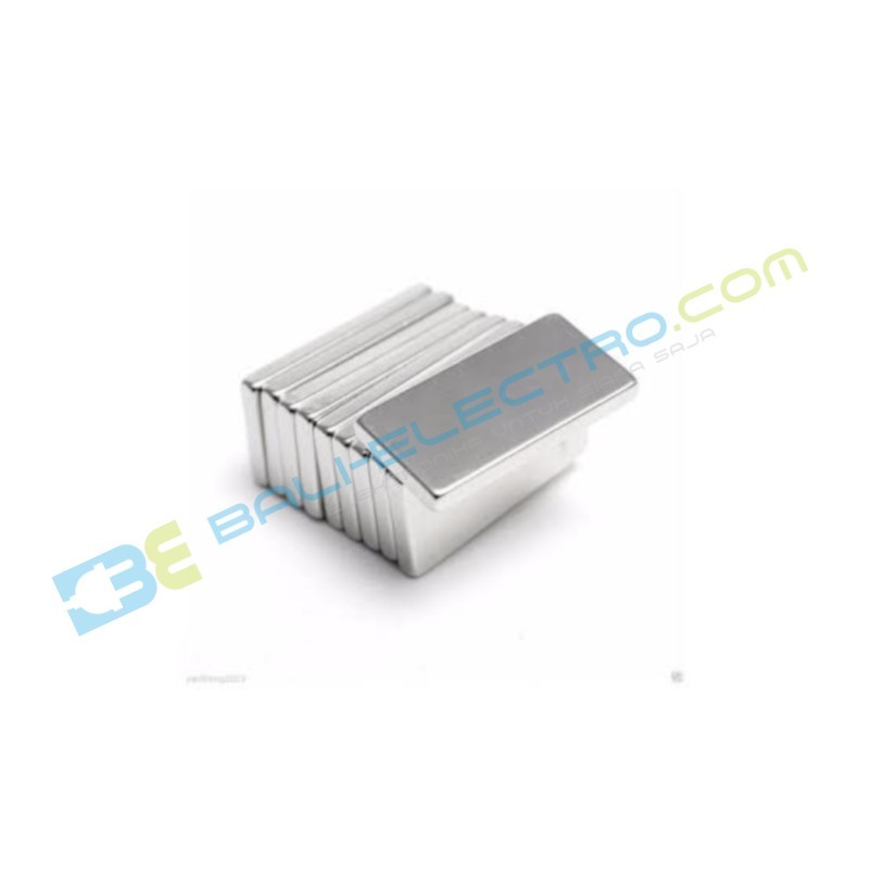 Jual Magnet Neodymium Kotak 20x10x2mm di Denpasar Bali