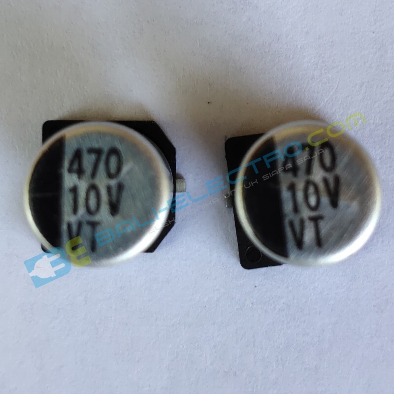 Jual Elco SMD 470μF 10V di Denpasar Bali
