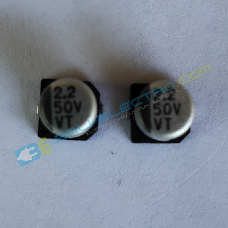 Jual Elco SMD 2.2μF 50V di Denpasar Bali
