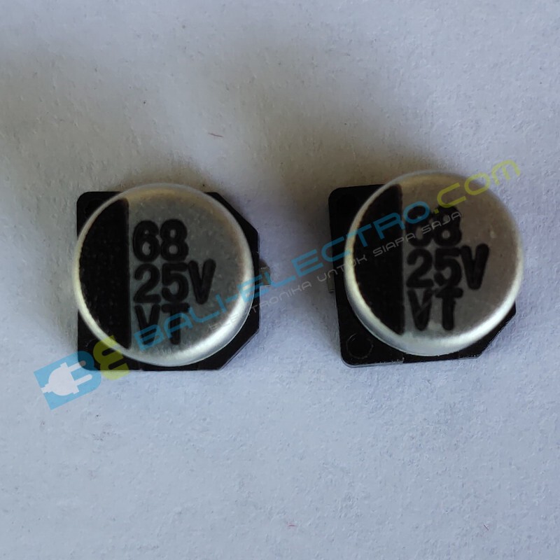 Jual Elco SMD 68μF 25V di Denpasar Bali