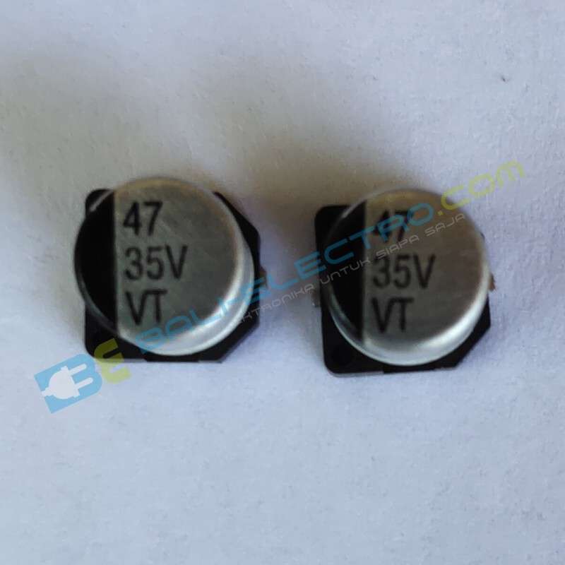 Jual Elco SMD 47μF 35V di Denpasar Bali