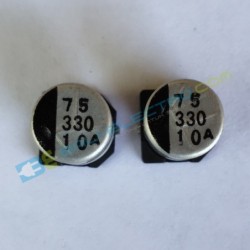 Jual Elco SMD 330μF 10V di Denpasar Bali