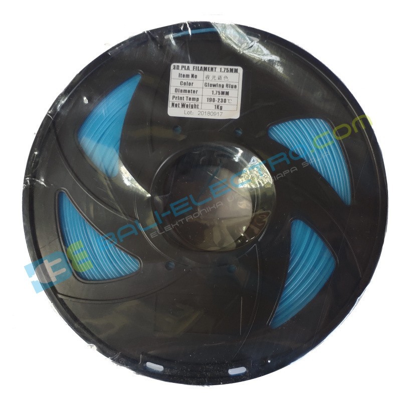 Jual PLA Glowing Biru  di Denpasar Bali