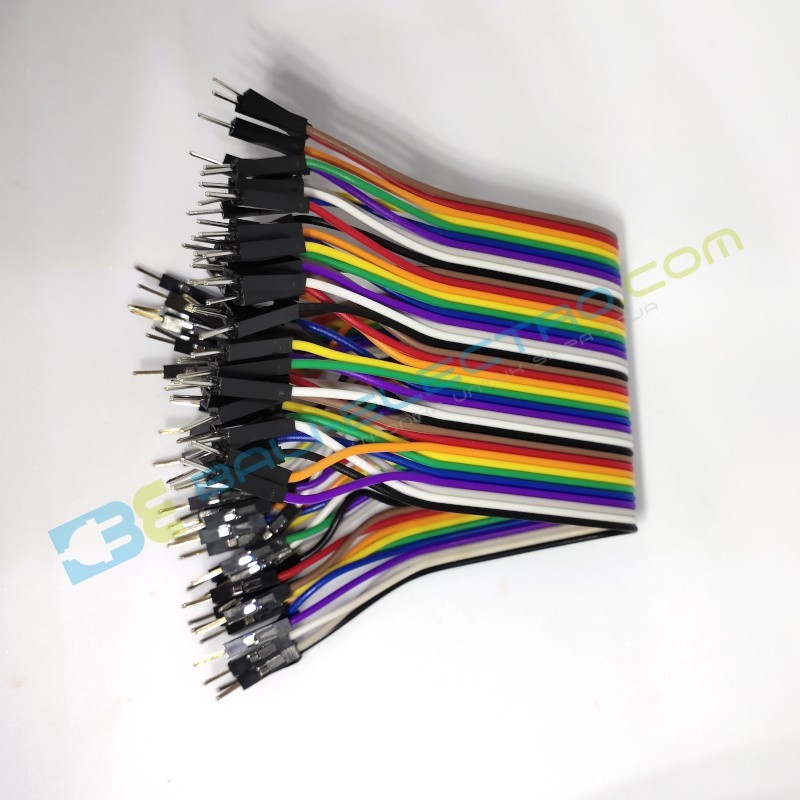 Jual Kabel Dupont 40 Pin M – M 15cm di Denpasar Bali