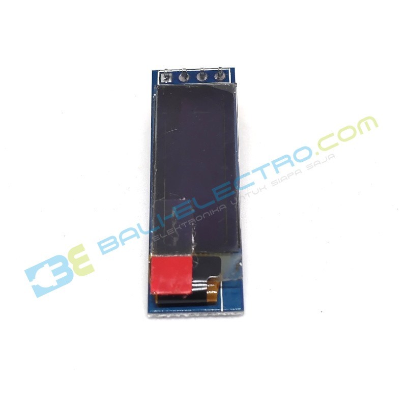 Jual OLED Biru 0.91” 4 Pin di Denpasar Bali