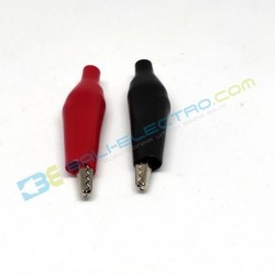 Jual Alligator Clip Merah & Hitam – Sedang di Denpasar Bali