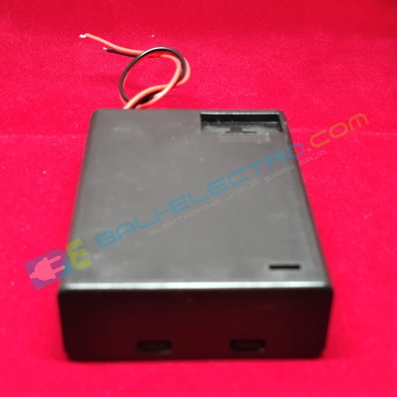 Jual Battery Holder 3x AA + Penutup di Denpasar Bali