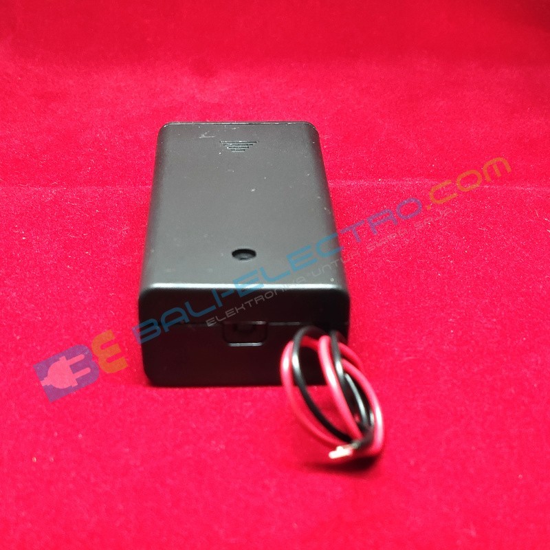 Jual Battery Holder 2x AA + Penutup di Denpasar Bali