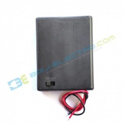 Jual Battery Holder 4x  AAA + Penutup di Denpasar Bali