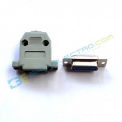 Jual RS232 DB15 Female + Shell  di Denpasar Bali