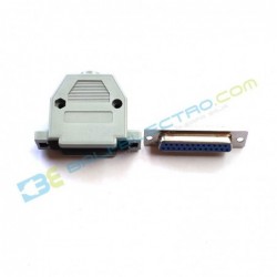 Jual RS232 DB 25 Male + Shell  di Denpasar Bali