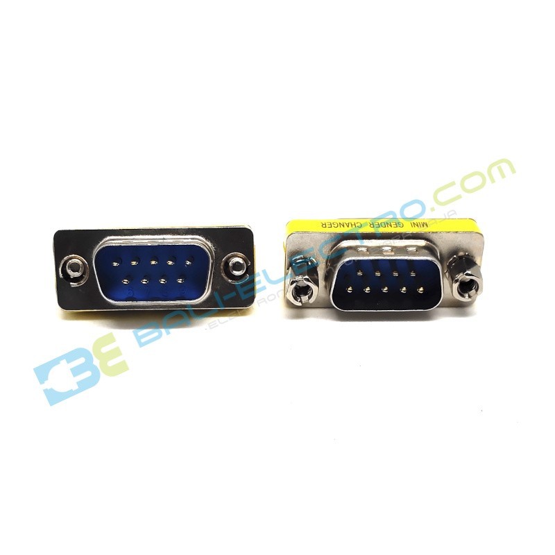 Jual Konverter RS232 DB9 – Male to Male di Denpasar Bali