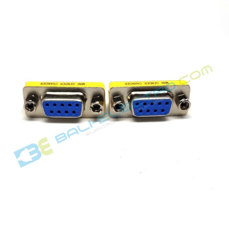 Jual Konverter RS232 DB9 – Female to Female di Denpasar Bali