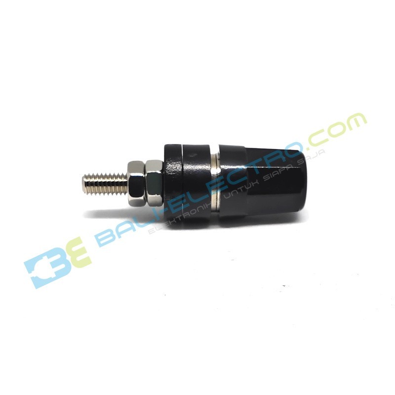 Jual Banana Socket M4*36 4mm 20A - Hitam  di Denpasar Bali