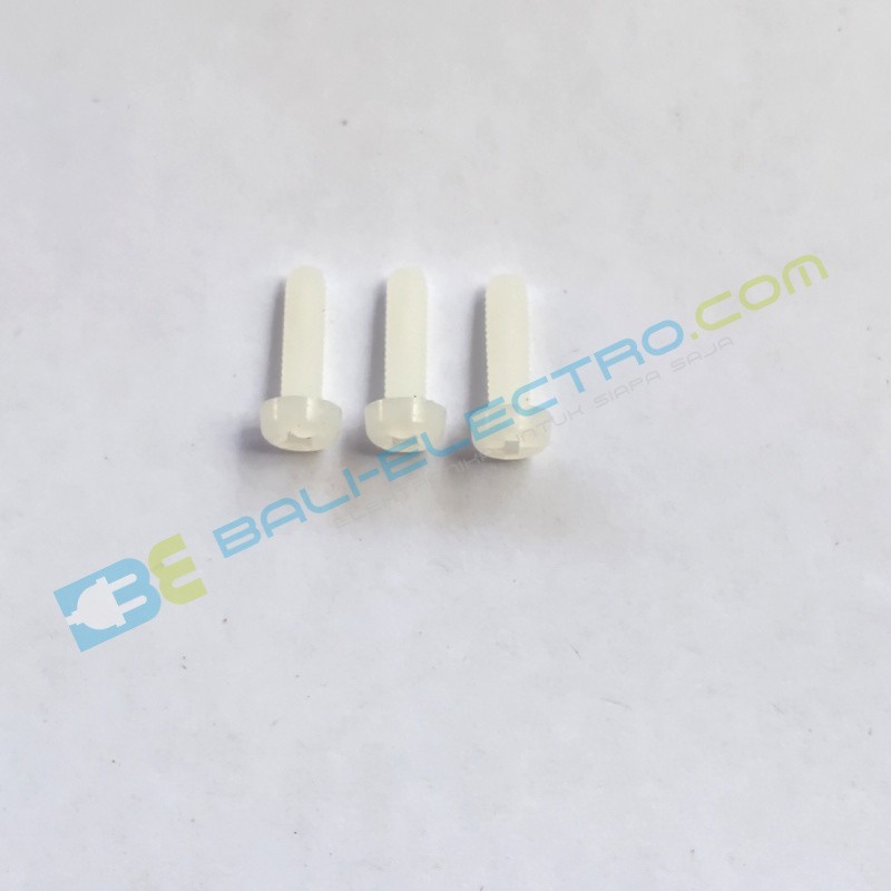 Jual Mur Plastik Phillips - M3*10 di Denpasar Bali