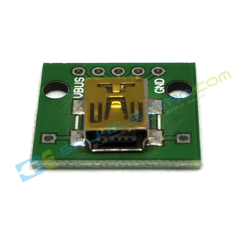 Jual USB MINI-5P SMD to DIP  di Denpasar Bali