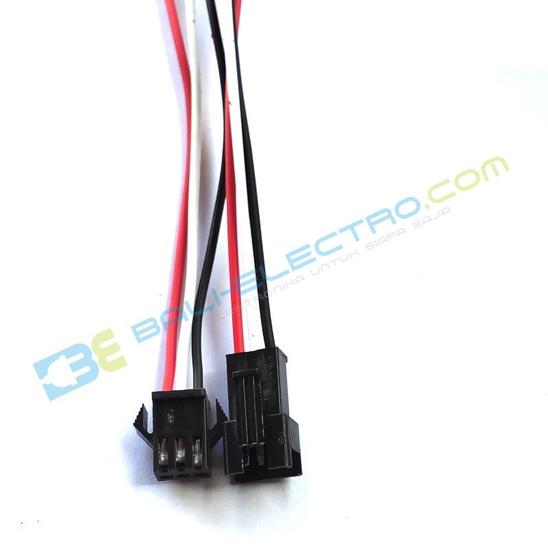 Jual Kabel SM-3P Male + Female 10cm  di Denpasar Bali