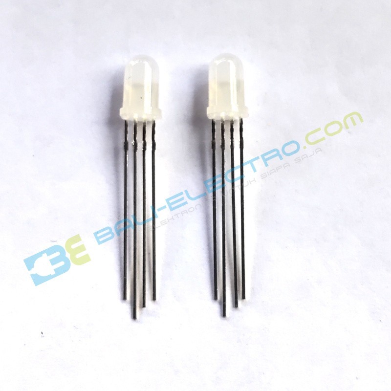 Jual LED RGB Multi Warna 5mm CC di Denpasar Bali