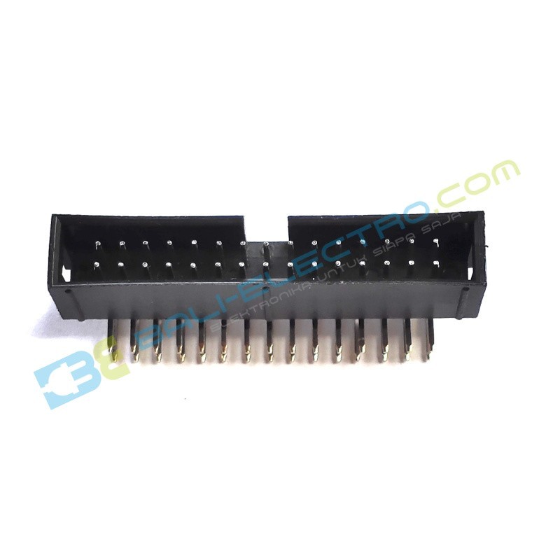 Jual 2.54mm DC3-30Pin Lengkung  di Denpasar Bali