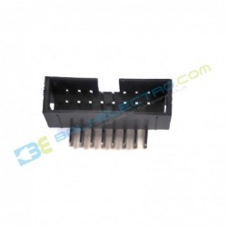 Jual 2.54mm DC3-16Pin Lengkung di Denpasar Bali