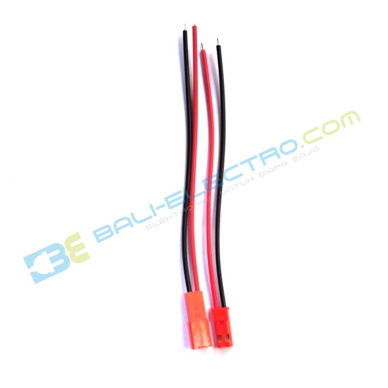 Jual JST-2P Male + Female 10cm di Denpasar Bali