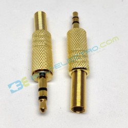 Jual Jack Audio 3.5mm Gold – Stereo di Denpasar Bali