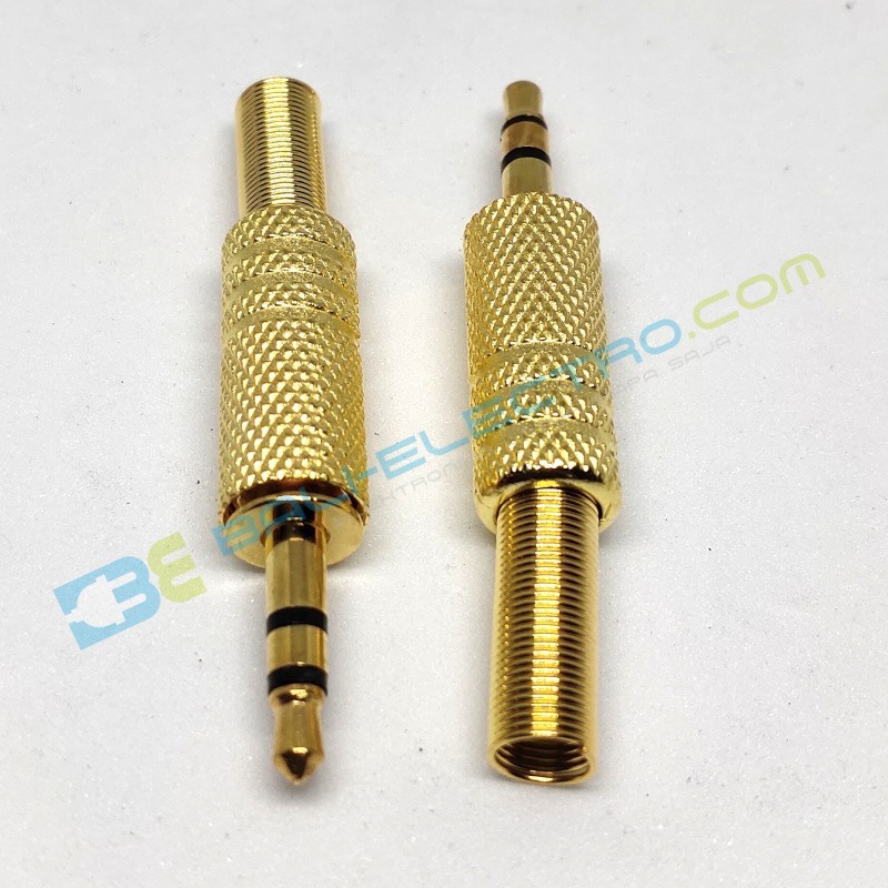 Jual Jack Audio 3.5mm Gold – Stereo di Denpasar Bali