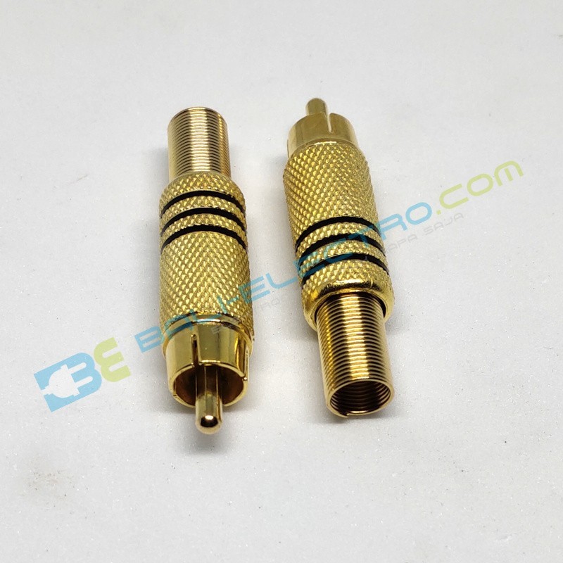 Jual Jack RCA Gold – Hitam di Denpasar Bali