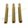 Jual Hex Spacer M3 F-F – 40mm  di Denpasar Bali
