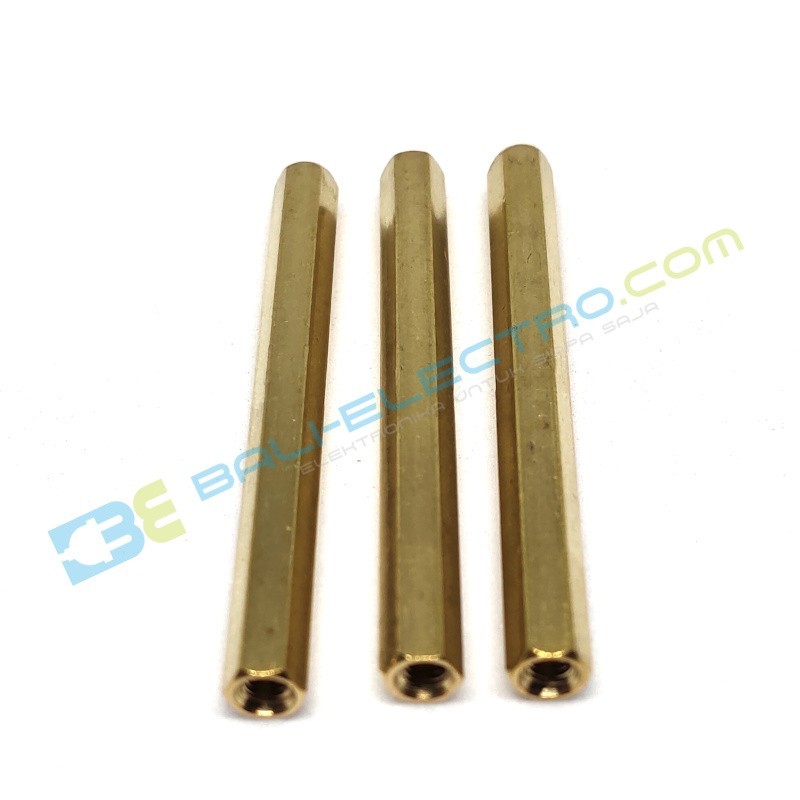 Jual Hex Spacer M3 F-F – 50mm  di Denpasar Bali